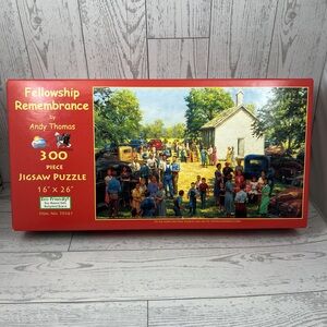 Springbok Editions Jigsaw Puzzle 300 Piece Fellowship Remembrance Collectible